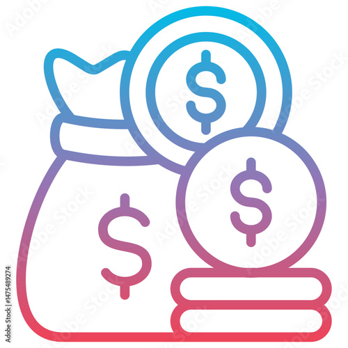 Wealth Bag Icon