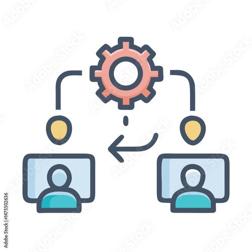 Remote Work Collaboration Process with Technology Tools