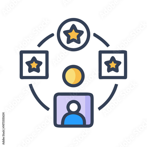 Skills sharing, knowledge transfer, knowledge sharing, mentoring icon