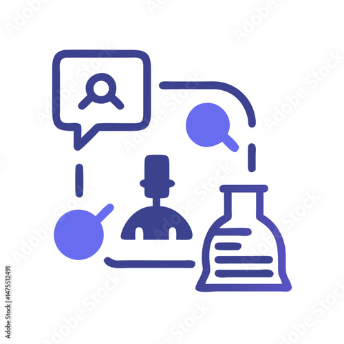 AI Driven Experimentation with Human Interaction and Flask