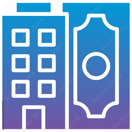 Bank Building Icon