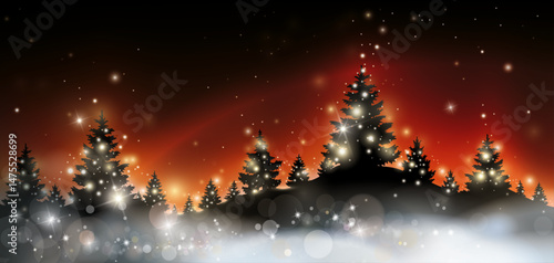ARRIÈRE-PLAN AMBIANCE DE NOËL