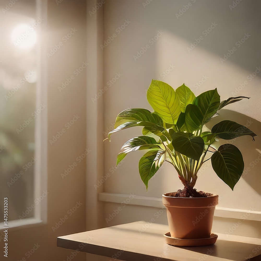 Fototapeta premium plant in a pot