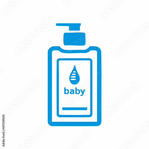 Baby shampoo bottle