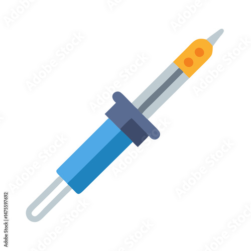 Soldering Iron Illustration: Electronics, DIY, and Crafting Projects