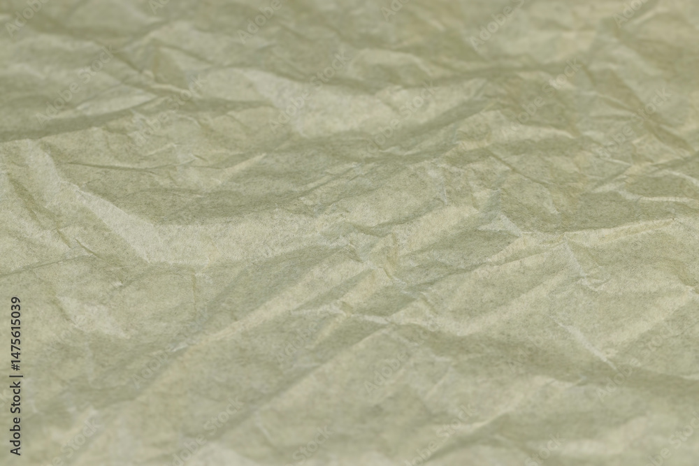 Fototapeta premium part of a sheet of paper crumpled after use