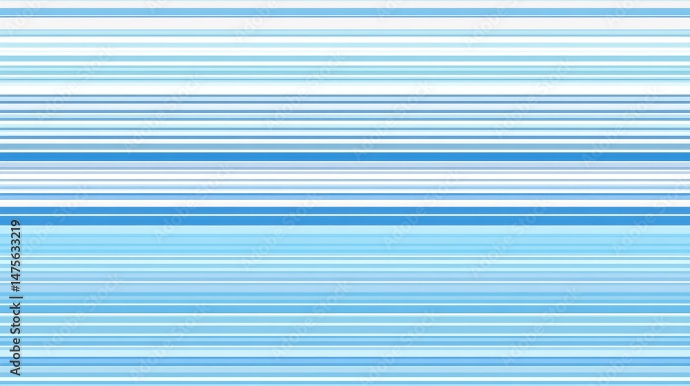 Obraz premium Cool Blue Horizontal Stripes Background