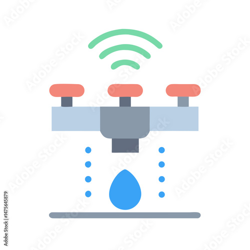 Smart Agriculture: Precision Irrigation Drone for Efficient Farming