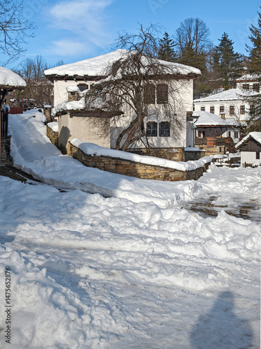 Wallpaper Mural Winter view of village of Bozhentsi, Bulgaria Torontodigital.ca