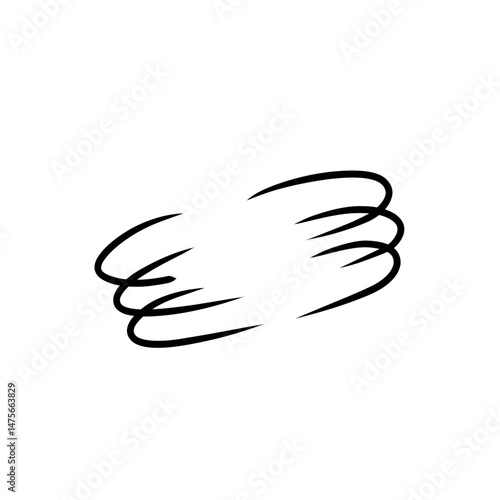 orbit line illustration