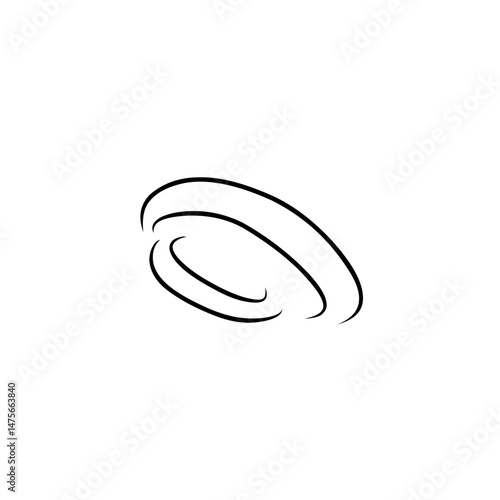 orbit line illustration