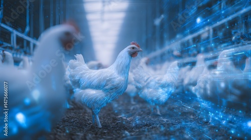 Precision Poultry Farming: Chickens in High-Tech Environment