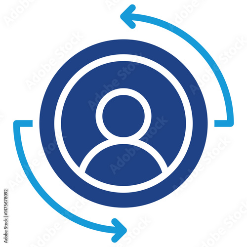  Customer Retention Cycle Icon