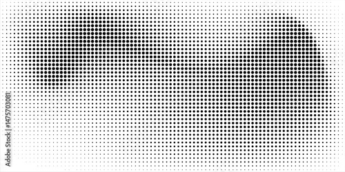 Halftone faded gradient texture. Grunge halftone grit background. White and black sand noise wallpaper. Retro pixilated vector backdrop