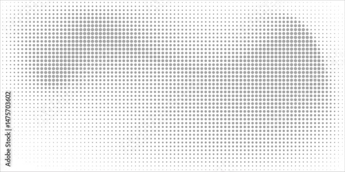 Halftone faded gradient texture. Grunge halftone grit background. White and black sand noise wallpaper. Retro pixilated vector backdrop