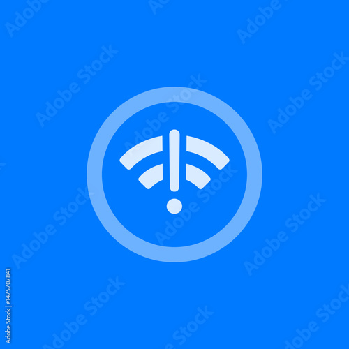 WiFi Exclamation Circle Icon