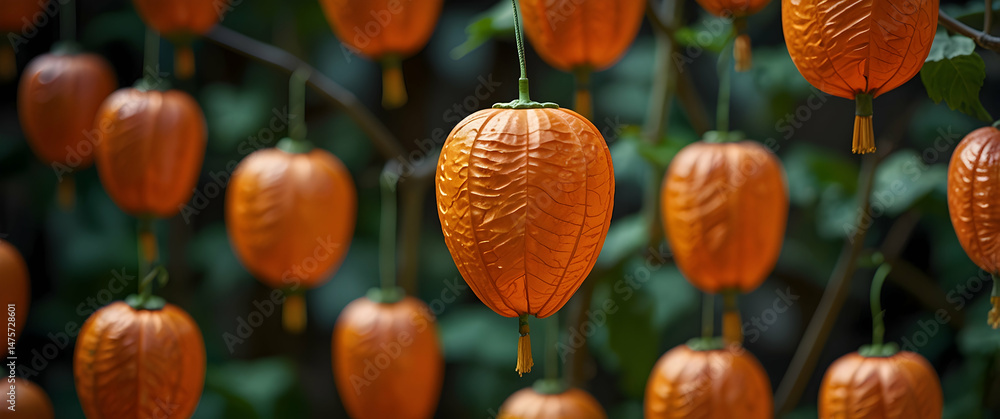 Fototapeta premium Bright Chinese Lantern Detail