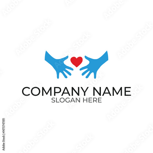 vector design elements for your company logo, hand logo. modern logo design, business corporate template. hand pictorial logo.