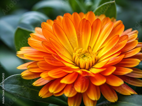 orange dahlia flower. flower, orange, nature, yellow, garden, macro, summer, plant, flora, blossom, beauty, calendula, closeup, bloom, petals, daisy, spring, flowers, floral, color, petal, beautiful, 