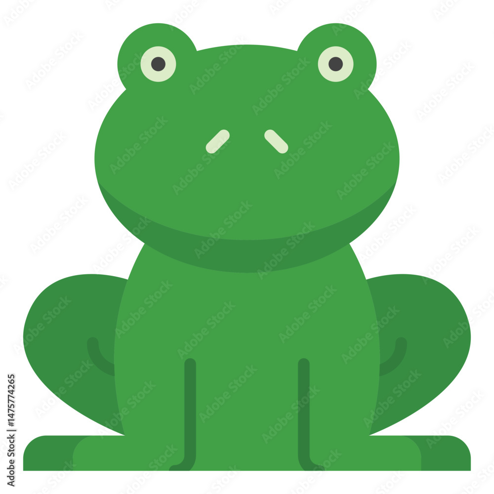 Frog Flat Icon Frog Flat Icon