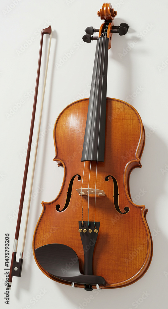 Fototapeta premium violin and bow