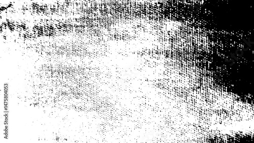 Abstract grunge black and white distressed wall texture background, Black and White Grunge Texture Background, Distressed Concrete Surface Texture, Isolated on transparent background, PNG