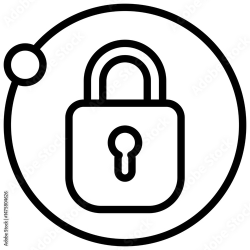 Private Network Outline Icon