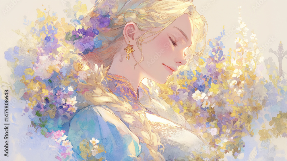 少女水彩Images – Browse 2,898 Stock Photos, Vectors, and Video