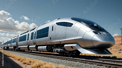 train on the railway