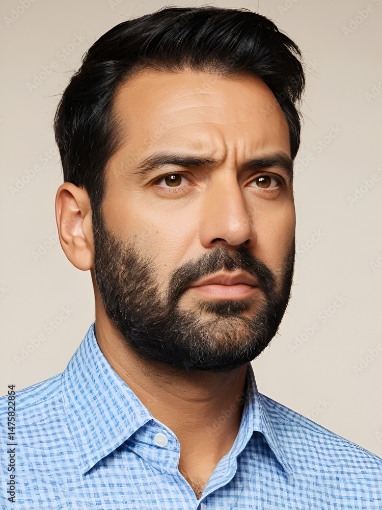 Fototapeta premium nauseous man