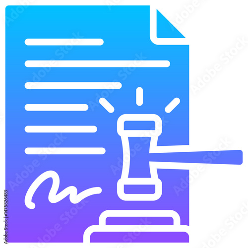 Court Order Icon