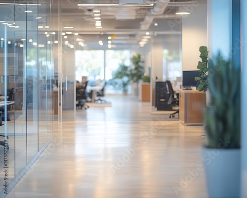 A shot of an office environment showcasing employee discussions on mergers, Business Development, Professional and dynamic
