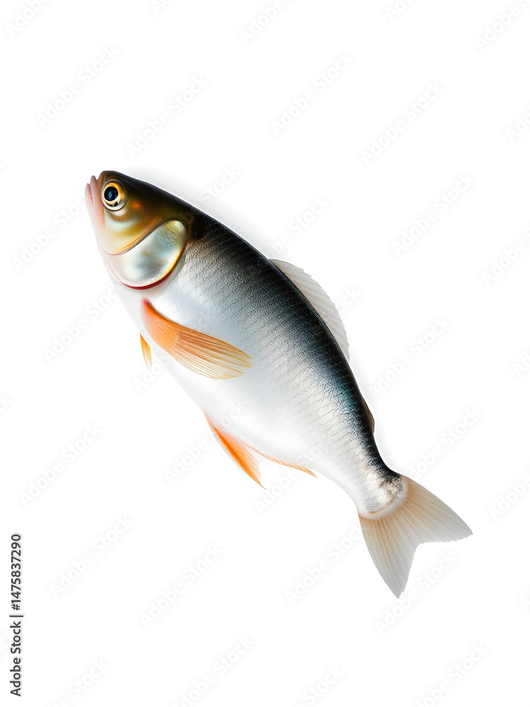 Fototapeta premium fish isolated on white