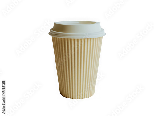 Wallpaper Mural Disposable coffee cup with plastic lid Torontodigital.ca