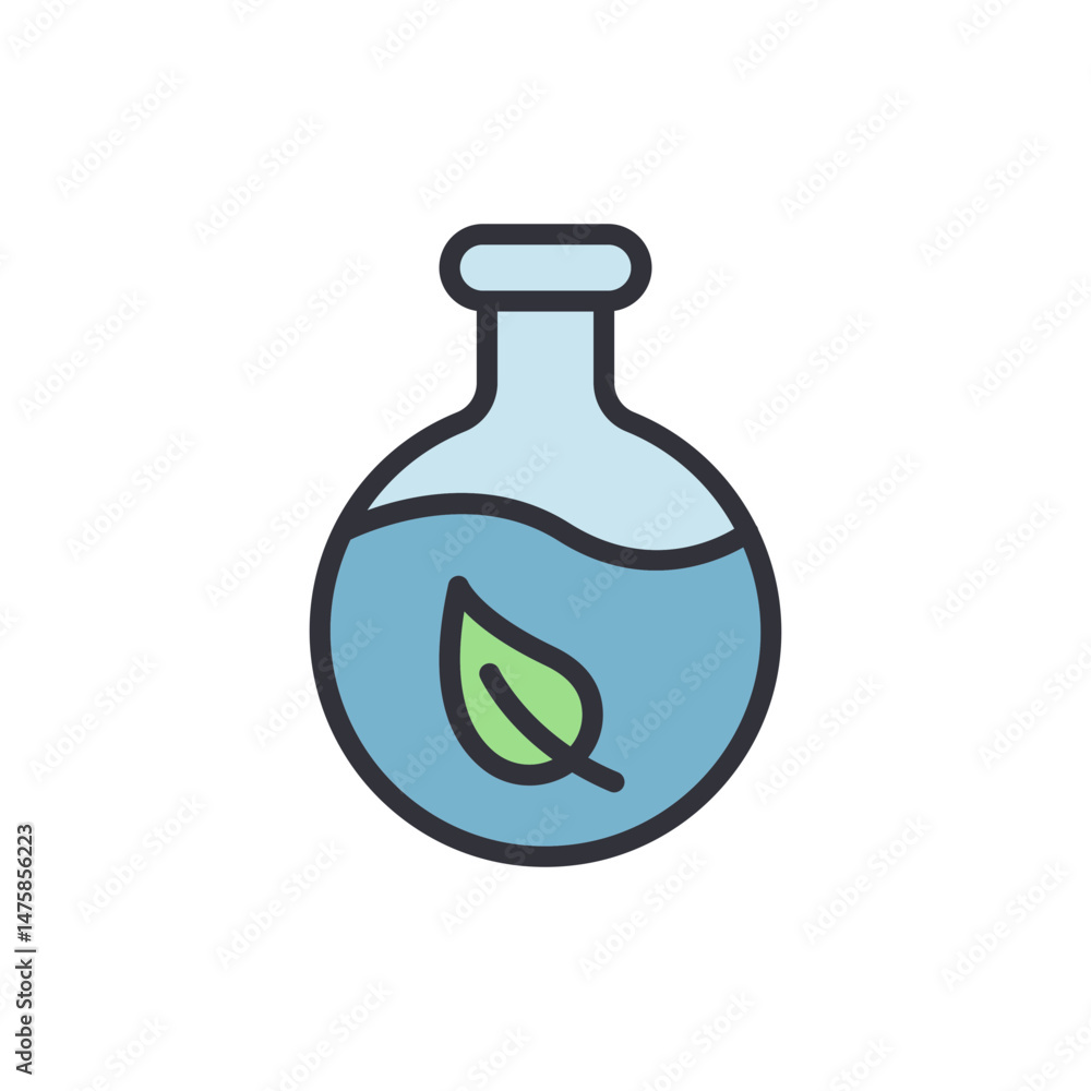 Laboratory Experiment Involving Plant Extract Inside Round Bottom Flask Laboratory Experiment Involving Plant Extract Inside Round Bottom Flask