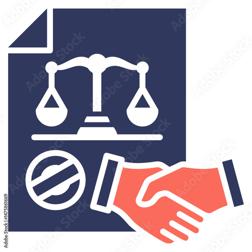 Power Of Attorney Mixed Icon