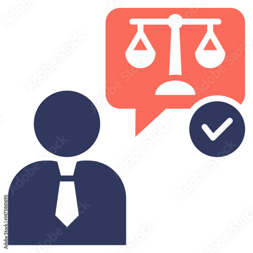 Legal Advice Mixed Icon