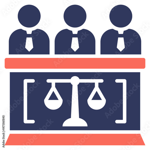 Jury Mixed Icon