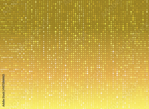 金色の光がきらめくゴージャスな背景