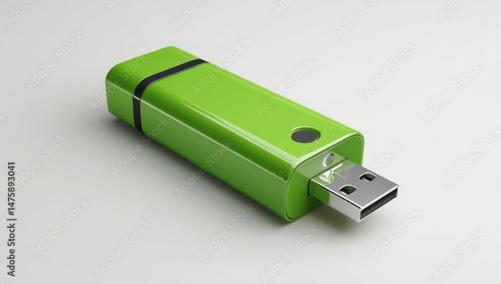 3D cartoon USB drive mockup with a clear area to insert your custom branding or logo. 3D cartoon USB drive mockup with a clear area to insert your custom branding or logo.