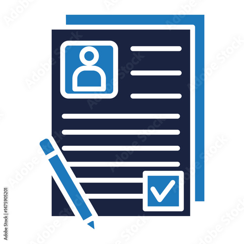 applicant icon blue