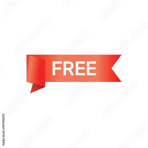 red sale tag