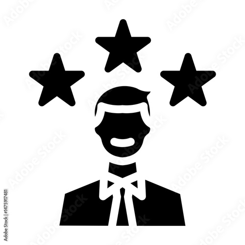 best employee Solid icon