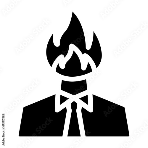 burnout Solid icon