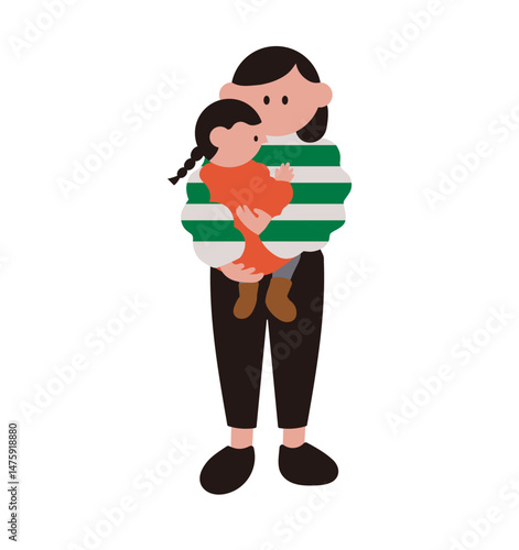 お母さんと女の子