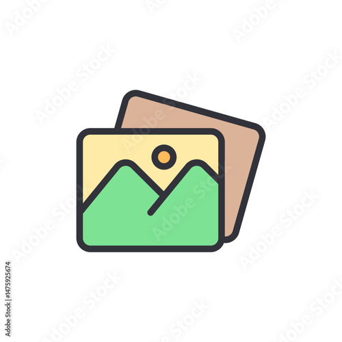 Two Pictures Displaying Mountainous Scenery In An Overlapping Arrangement