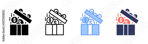 Reward icon sheet multiple style collection