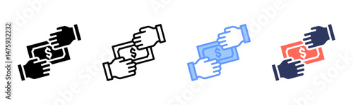 Contribute icon sheet multiple style collection