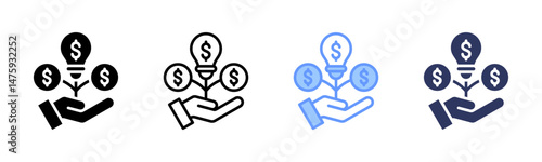 Venture icon sheet multiple style collection