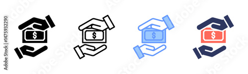 Give icon sheet multiple style collection